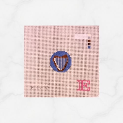 Harp Key Fob - 18 mesh count