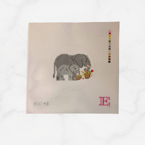 Elephant and Baby - 18 Mesh