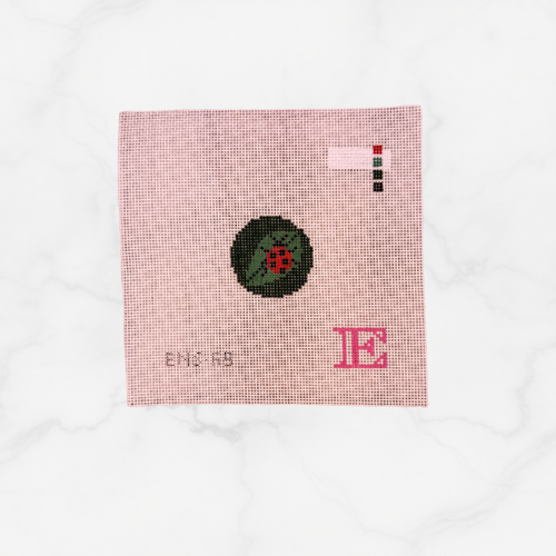 Lady Bug Key Fob - 18 count mesh